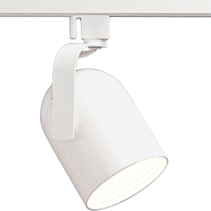 Progress Lighting - P9203-28 - One Light Track Head - Roundback - White