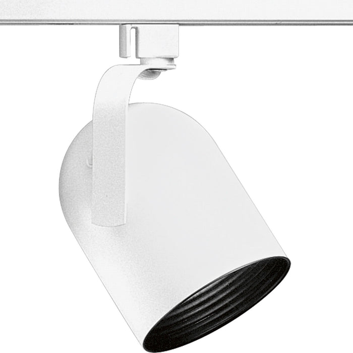 Progress Lighting - P9204-28 - One Light Track Head - Roundback - White