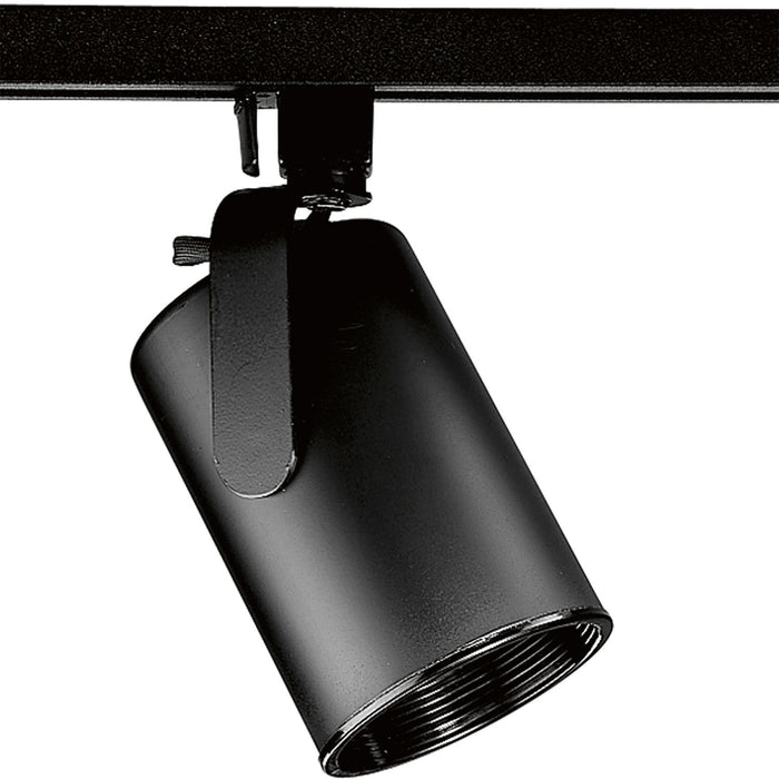 Progress Lighting - P9205-31 - One Light Track Head - Flatback - Black