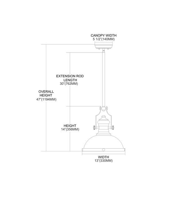 Chadwick Pendant-Pendants-ELK Home-Lighting Design Store