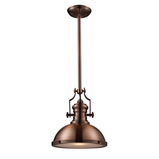 Elk Lighting - 66144-1 - One Light Pendant - Chadwick - Antique Copper