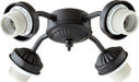 Quorum - 2444-8059 - LED Fan Light Kit - Fitters Matte Black - Matte Black