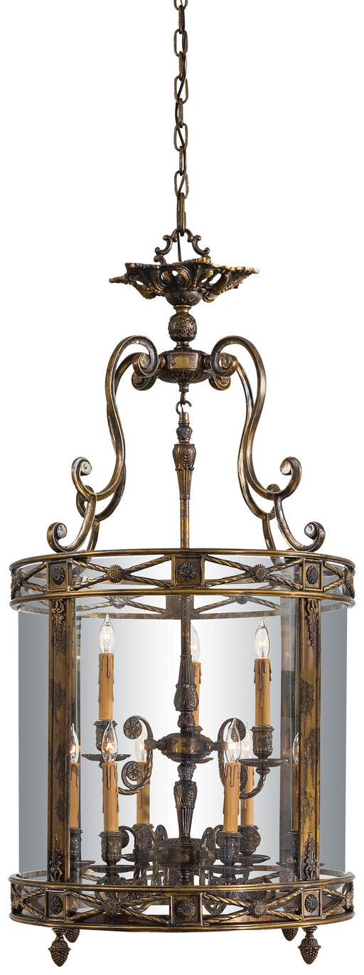 Metropolitan - N3906 - Nine Light Foyer Pendant - Metropolitan - Oxide Brass