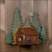 Avalanche Ranch - A10724-04 - Sconces - Metal - Crestline-Cozy Log Cabin - Pine Green/Rust Patina