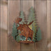 Avalanche Ranch - A10728-04 - Sconces - Metal - Crestline-Alaskan Moose - Pine Green/Rust Patina