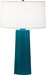 Robert Abbey - 964 - One Light Table Lamp - Mason - Peacock Glazed Ceramic