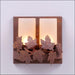 Avalanche Ranch - A15105TS-02 - Sconces - Double Glass - Wisley-Maple Leaf Rust Patina - Rust Patina