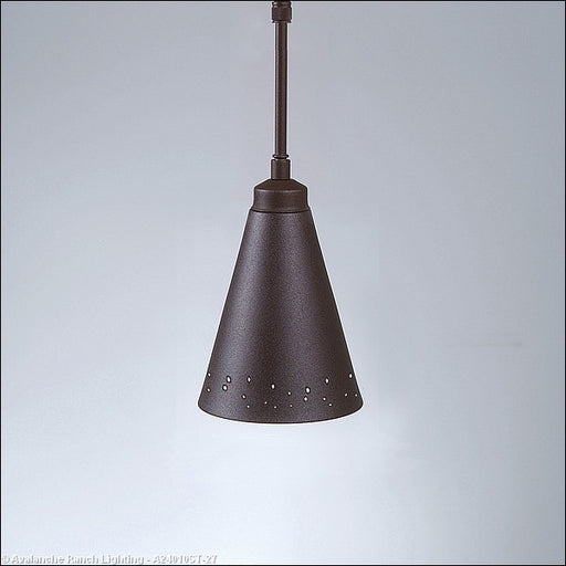 Avalanche Ranch - A24010ST-27 - Mini Pendants - Metal Shade - Canyon Rustic Brown - Rustic Brown