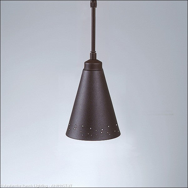 Avalanche Ranch - A24010ST-27 - Mini Pendants - Metal Shade - Canyon Rustic Brown - Rustic Brown