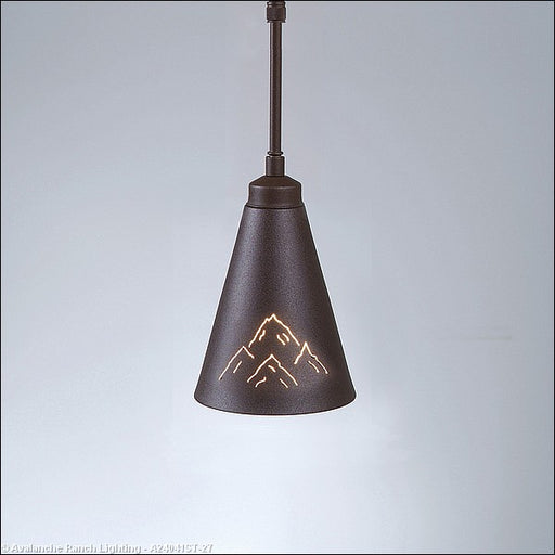 Avalanche Ranch - A24041ST-27 - Mini Pendants - Metal Shade - Canyon Rustic Brown - Rustic Brown