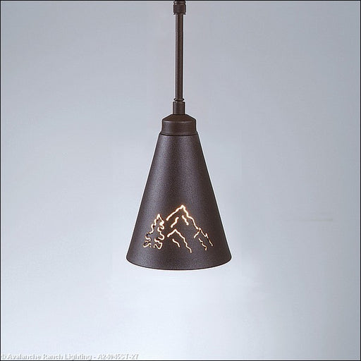 Avalanche Ranch - A24045ST-27 - Mini Pendants - Metal Shade - Canyon Rustic Brown - Rustic Brown
