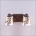 Avalanche Ranch - A36249FC-28 - Bathroom Fixtures - Two Lights - Woodland-Cedar Bough Dark Bronze Metallic - Dark Bronze Metallic