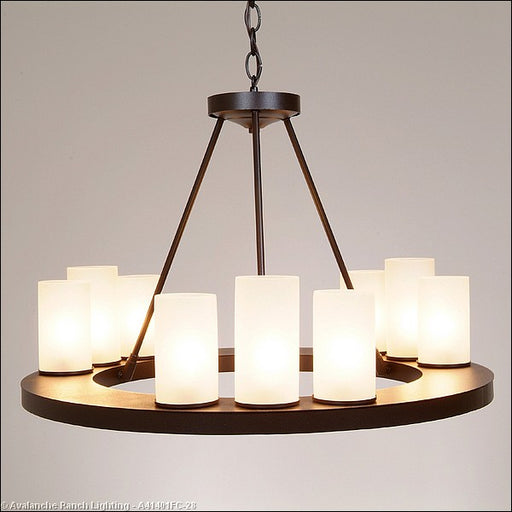 Mid. Chandeliers - Pillar Candle