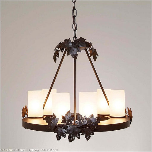 Mid. Chandeliers - Pillar Candle