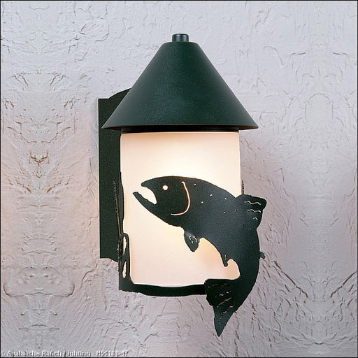 Avalanche Ranch - H51181-47 - Exterior - Wall Mount - Denali-Trout - Forest Green
