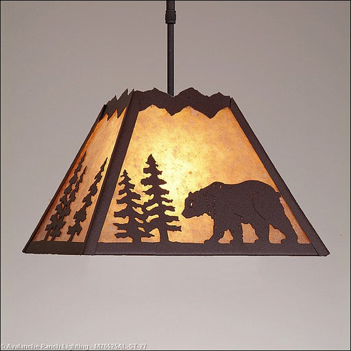 Avalanche Ranch - M26525AL-ST-27 - Pendants - Other - Rocky Mountain-Mountain Bear Rustic Brown - Rustic Brown