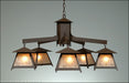 Avalanche Ranch - M41501AL-27 - Large Chandeliers - Other - Smoky Mountain-Rustic Plain - Rustic Brown