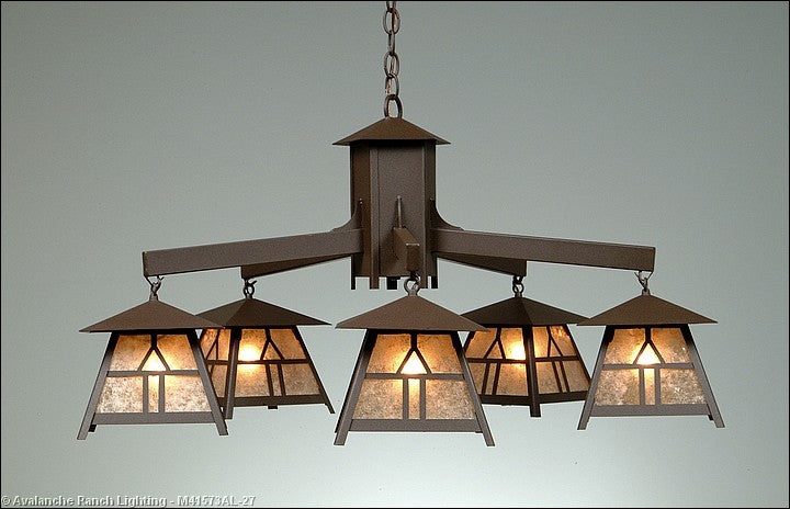 Avalanche Ranch - M41573AL-27 - Large Chandeliers - Other - Smoky Mountain-Westhill - Rustic Brown