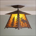 Avalanche Ranch - M47627AM-27 - Semi-Flush Mts. - Other - Smoky Mountain-Mountain Moose - Rustic Brown