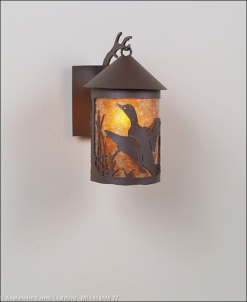 Avalanche Ranch - M51464AM-27 - Exterior - Wall Mount - Cascade Lantern-Loon - Rustic Brown