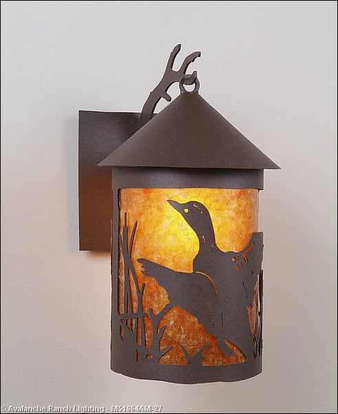 Avalanche Ranch - M51664AM-27 - Exterior - Wall Mount - Cascade Lantern-Loon - Rustic Brown