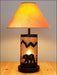 Avalanche Ranch - M60125AL-OP-97 - Lamps - Table Lamps - Cascade-Mountain Bear Black Iron - Black Iron