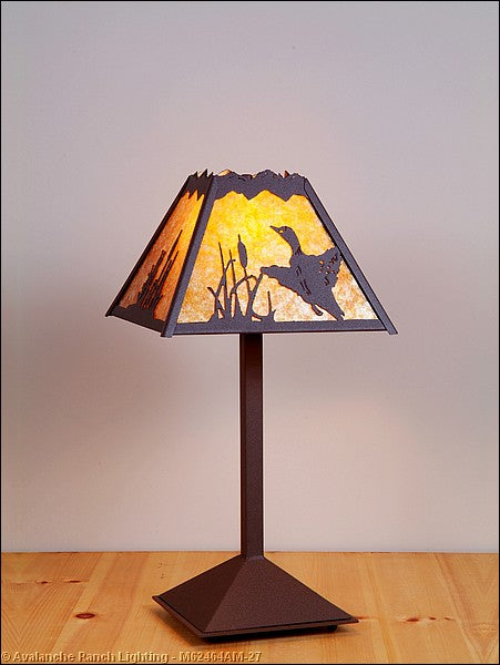 Avalanche Ranch - M62464AM-27 - Lamps - Table Lamps - Rocky Mountain-Loon - Rustic Brown