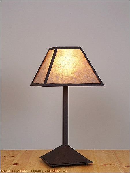 Avalanche Ranch - M62479AL-28 - Lamps - Table Lamps - Rocky Mountain-Northrim - Dark Bronze Metallic