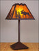 Avalanche Ranch - M62527AM-27 - Lamps - Table Lamps - Rocky Mountain-Mountain Moose Rustic Brown - Rustic Brown
