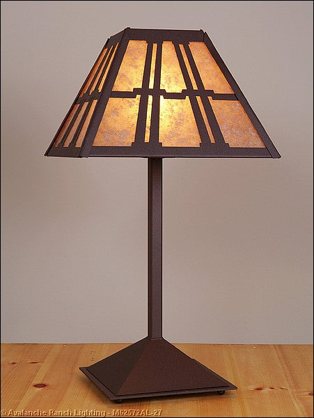 Avalanche Ranch - M62572AL-27 - Lamps - Table Lamps - Rocky Mountain-Eastlake - Rustic Brown