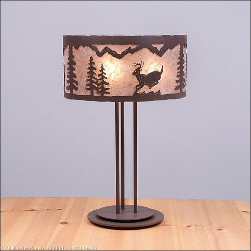 Avalanche Ranch - M69130AL-27 - Lamps - Table Lamps - Kincaid-Mountain Deer - Rustic Brown