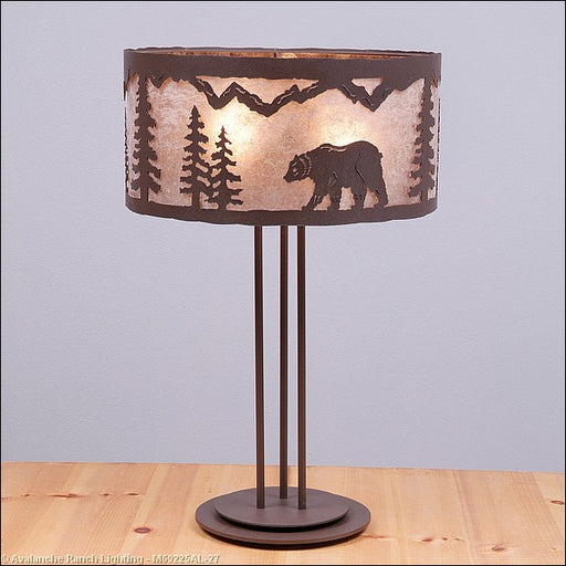 Avalanche Ranch - M69225AL-27 - Lamps - Table Lamps - Kincaid-Mountain Bear - Rustic Brown