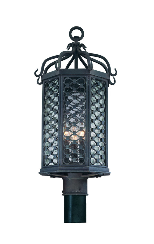 Troy Lighting - P2375OI - Three Light Post Lantern - Los Olivos - Old Iron