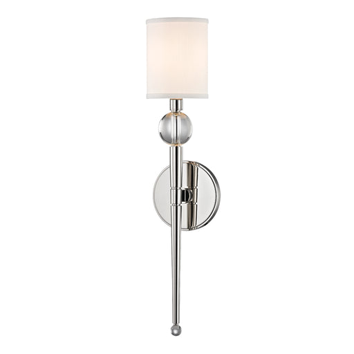 Hudson Valley - 8421-PN - One Light Wall Sconce - Rockland - Polished Nickel
