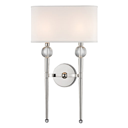 Hudson Valley - 8422-PN - Two Light Wall Sconce - Rockland - Polished Nickel