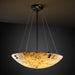 Justice Designs - ALR-9662-35-MBLK-F3 - Pendant - Alabaster Rocks! - Matte Black