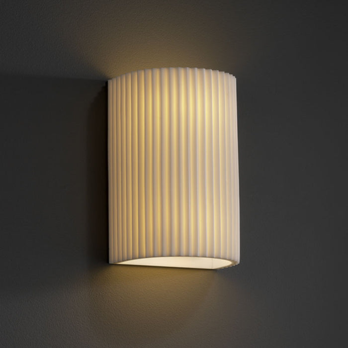 Justice Designs - PNA-0945-PLET - Lantern - Porcelina™ - Faux Porcelain Resin