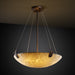 Justice Designs - PNA-9622-35-BANL-DBRZ - Pendant - Porcelina™ - Dark Bronze