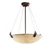 Justice Designs - PNA-9622-35-BMBO-DBRZ - Pendant - Porcelina™ - Dark Bronze