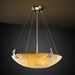 Justice Designs - PNA-9641-35-BMBO-NCKL - Pendant - Porcelina™ - Brushed Nickel