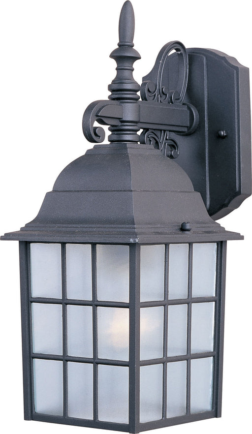 Maxim - 1051BK - One Light Outdoor Wall Lantern - North Church - Black