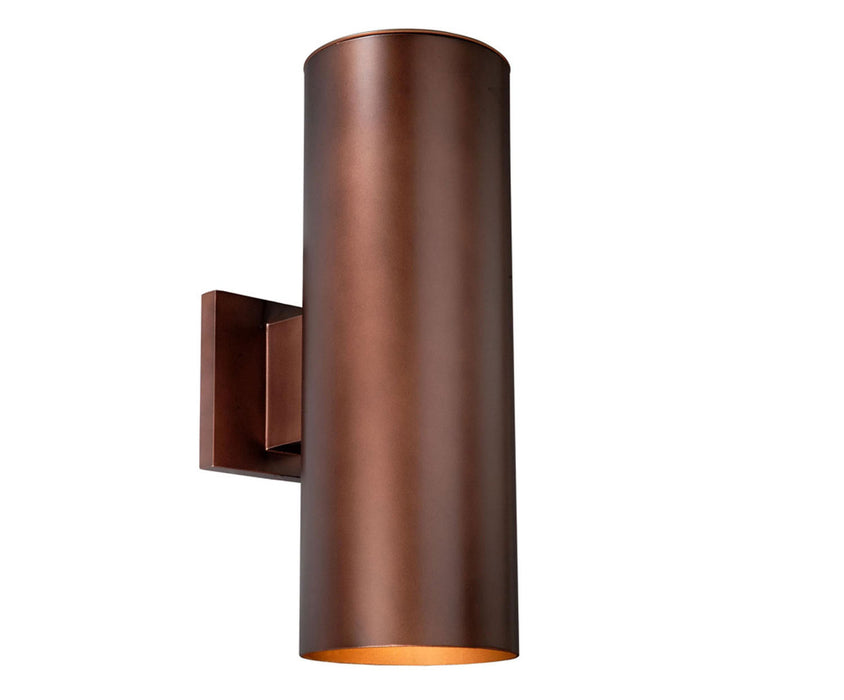 Vaxcel - CO-OWB052BZ - Two Light Outdoor Wall Mount - Chiasso - Bronze