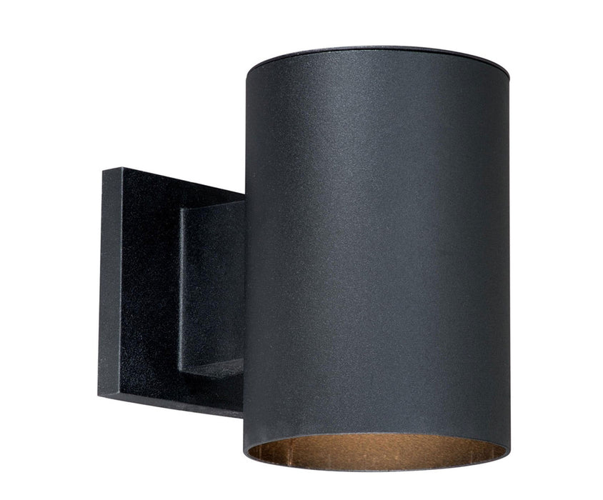 Vaxcel - CO-OWD050TB - One Light Outdoor Wall Mount - Chiasso - Textured Black