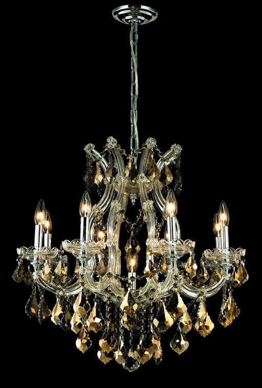 Elegant Lighting - 2800D26C-GT/RC - Nine Light Chandelier - Maria Theresa - Chrome