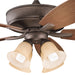 Monarch Ii Patio 52" Ceiling Fan-Fans-Kichler-Lighting Design Store