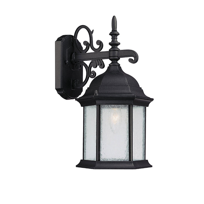 Capital Lighting - 9833BK - One Light Outdoor Wall Lantern - Main Street - Black