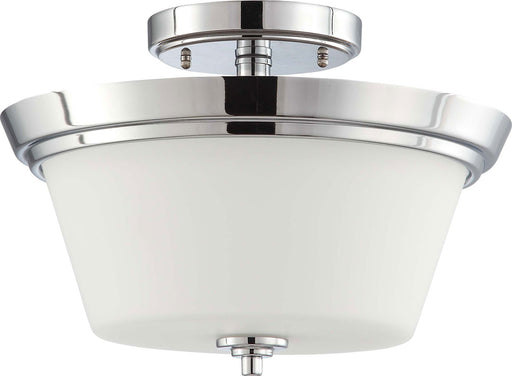 Three Light Semi Flush Mount