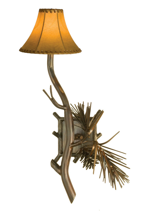Meyda Tiffany - 104457 - One Light Wall Sconce - Lone Pine - Antique Copper