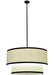 Meyda Tiffany - 111521 - Three Light Pendant - Cilindro - Craftsman Brown