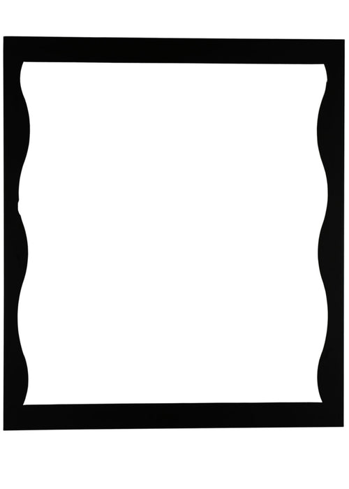 Meyda Tiffany - 113918 - Mirror Frame - Wavey - Black
